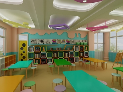 永昌小學特色功能室 圍棋室、閱覽室、美術室、音樂室與多媒體室的設計與整合