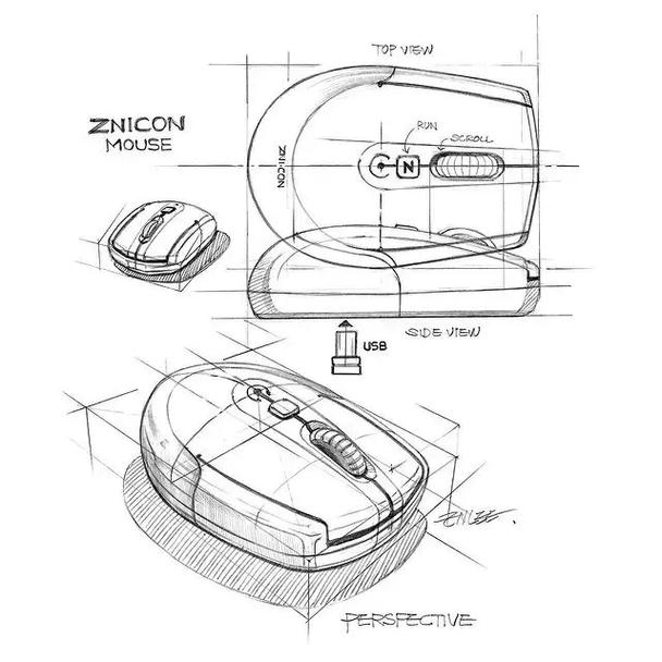 大神級工業設計手繪草圖 靈感、技法與考研啟示