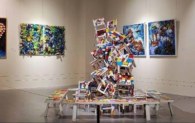 遇見·花開 重慶市合川區大南街幼兒園兒童藝術展開幕與多媒體設計探索